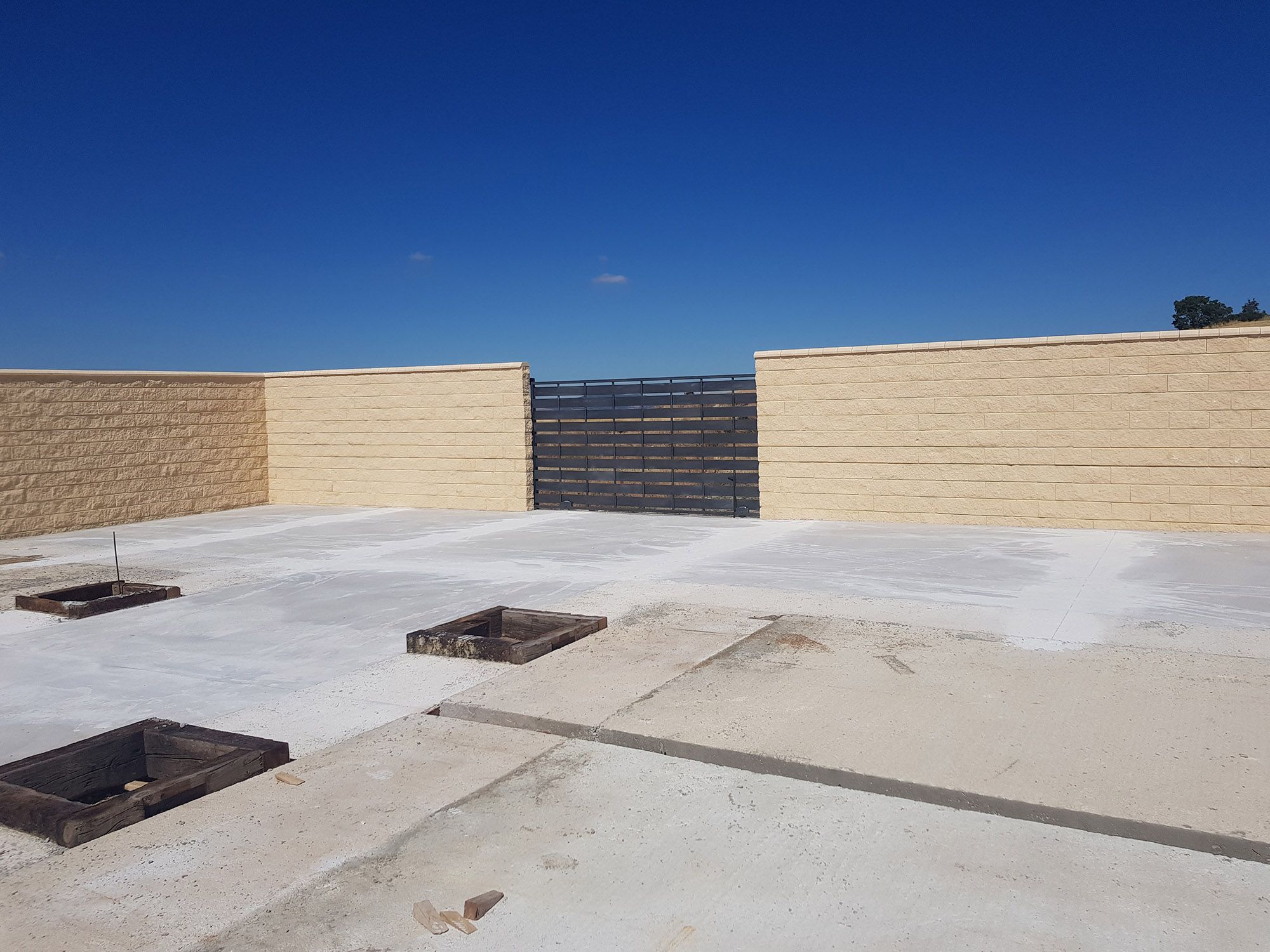 Jucar Teruel detalle maquinas trabajando