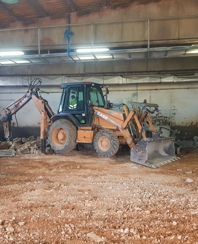 Jucar Teruel excavaciones y construcción